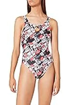 Arena W Swim Tech One Piece L Bañador Deportivo Mujer Comics Race, , 42