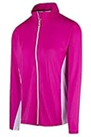 Island Green Mujer Zip Top Capa Golf Jacket - - XL