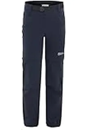 Jack Wolfskin Pantalones de Senderismo Unisex para niños Active Zip Off Pants K