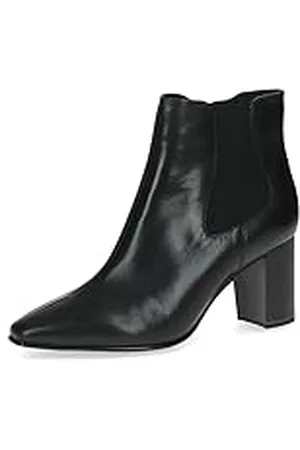 Caprice 9-25330-41, Botines de tacón con cordones para Mujer, Negro (Black Nappa), 41 EU