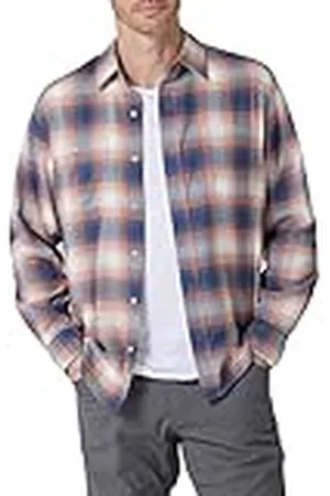 Wrangler Cloud Flannel Woven Shirt Camisa Abotonada, , L Hombres