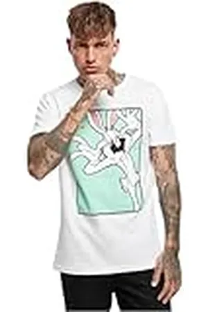 Merchcode Mc568-looney Tunes Bugs Bunny Funny Face tee Camiseta, , 3XL Hombres
