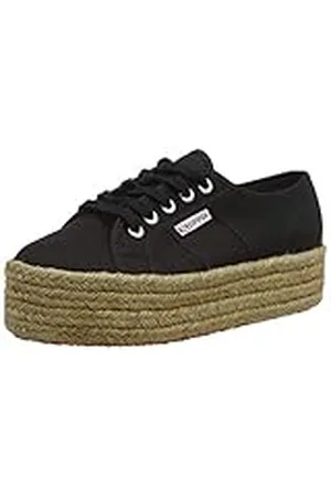 Superga 2790-COTROPEW, Zapatillas Mujer, Negro (Nero 999), 40 EU (6.5 UK)