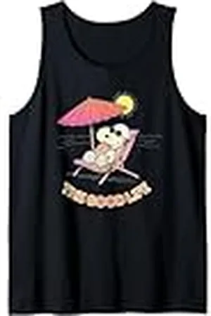 Peanuts Snoopy Good Life Beach Holiday Summer Vibes Retro Camiseta sin Mangas