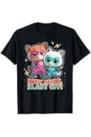 Disney Junior SuperKitties Ginny and Bitsy Boots Blast Off! Camiseta