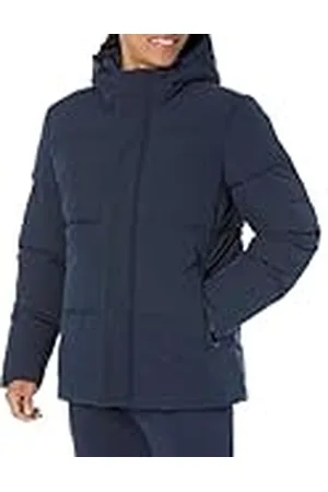 Amazon Abrigo acolchado con Capucha de Longitud Media (Disponible en Tallas Grandes y Largos Especiales) Hombre, , XXL Grande