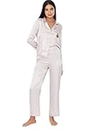 Trendyol Damen Print Mitte Webstoff Hemd-Hose Pyjama Conjunto de Pijama, , 68 (Pack de 2) De Las Mujeres