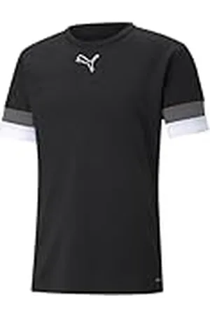 PUMA TeamRISE Jersey CE Camisetas, Black-Smoked Pearl White, 3XL para Hombre