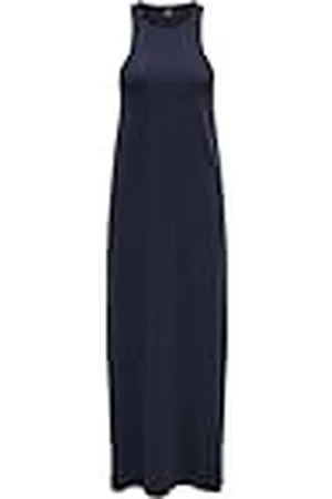 ONLY Onlmay Life S/L Long Dress Box Jrs Vestido Largo, , XS para Mujer