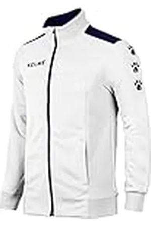 kelme Chándal Lince Chaqueta, Niños, Blanco/Marino, XS