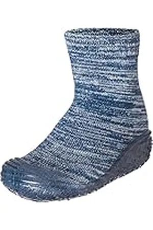 Playshoes Zapatillas Calcetines Antideslizantes, Pantuflas de Punto, Unisex niños, Azul (Blue Marine), 22/23 EU