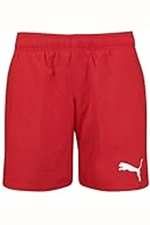 PUMA Shorts, (Red), 164 Unisex Niños