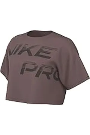 Nike Camiseta Pro Dri-Fit Gráfico Manga Corta Mujer, , FQ4985-208, L
