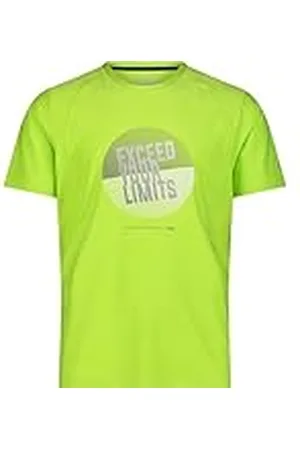 CMP Camiseta elástica de Jersey Melange para Hombre