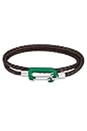 Lacoste Pulsera de piel para hombre, colección MATT, color , 2040314, talla única, Cuero, No es una piedra preciosa