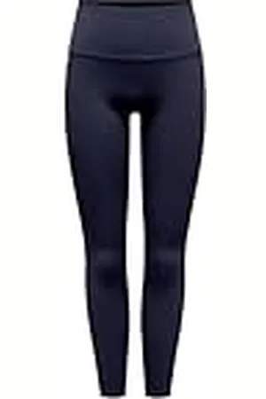ONLY Onpjam-3-sana Xhw Tights Noos Leggings, Azul marítimo, XS Mujeres