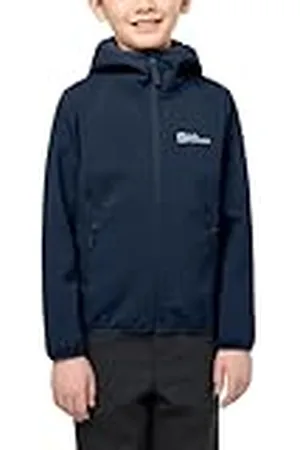 Jack Wolfskin FOURWINDS Jacket Kids Chaqueta Softshell, , 104 niños Unisex