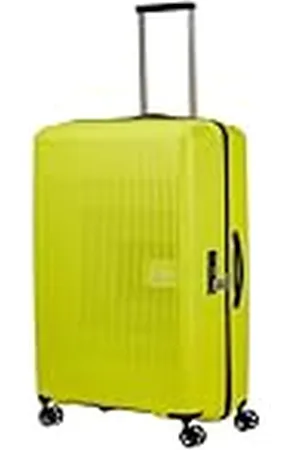American Tourister Aerostep - Spinner S, Equipaje de Mano Ampliable, 55 cm, 36/40 L, Verde (Lima Claro)