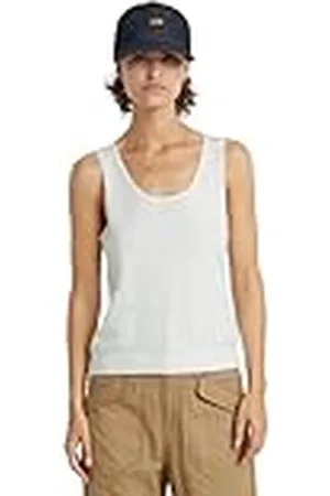G-Star Para Mujer Camiseta Sin Mangas Lightweight Knitted Summer, , XL
