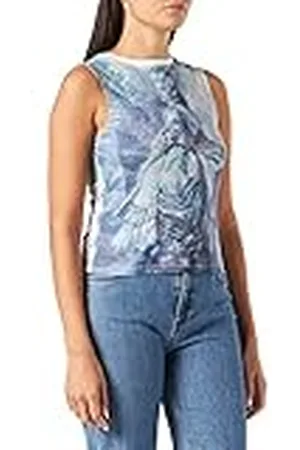 Desigual TS_Marie Antoinette Camiseta, White, L De Las Mujeres
