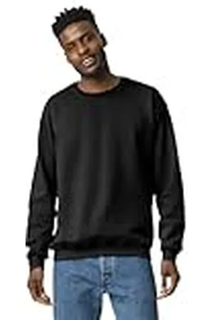 Gildan Sudadera de Cuello Redondo con Forro Polar, Estilo G18000, Opaco, , L para Hombre