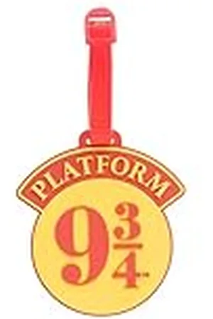 Grupo Erik Etiquetas maleta viaje Harry Potter Anden 9 3/4 - Viajes accesorios : Harry Potter regalos | Identificadores colgantes poner nombre - Harry potter merchandising