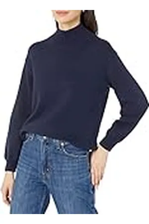 Amazon Jersey con Cuello Chimenea de algodón (Disponible en Tallas Grandes) Mujer, , 5XL Grande