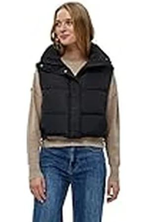 DESIRES Kenza Puffer Vest para Mujer, , XXL