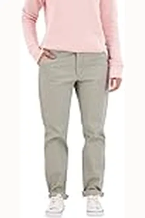 Dockers Weekend Chino Slim Fit, Tall, Pantalones para Mujer, 27