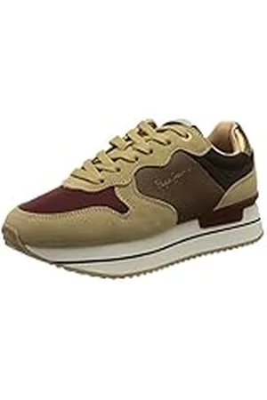 Pepe Jeans Rusper Poise, Zapatillas Mujer, Marrón (855Camello), 39 EU