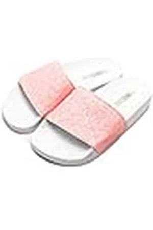 THE WHITE BRAND Glitter Matte, Sandalias con Punta Abierta Unisex niño, Rosa (Pale Pink Pale Pink), 31 EU