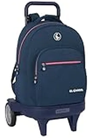 Safta EL GANSO CLASSIC - Mochila Grande con Ruedas, Compact Evolución, Extraíble, Ideal para Niños de Diferentes Edades, Cómoda y Versátil, Calidad y Resistencia, 33x22x45 cm, Color