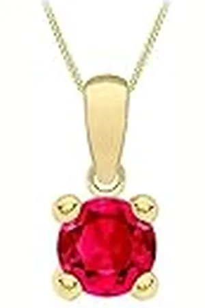Amazon Collar con Colgante de Piedra Natal de Julio en Oro de 9 Quilates (previamente Amazon Collection)
