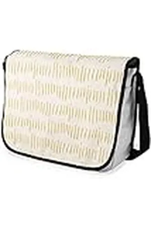 Bonamaison – Bolsas de Mensajero con Pulsera Negra para Estudiantes, Mochilas Escolares para niñas y niños, 29 x 36 cm