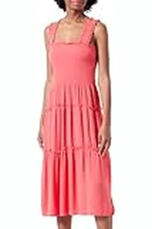 VERO MODA Vmmenny SL Smock-Vestido de Pantorrilla Wvn Ga Noos Largo, , S para Mujer