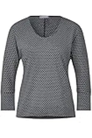 Street one Ltd Qr 2-Color Cosy Shirt Camiseta, Women