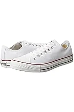 Converse Unisex Chuck Taylor All Star Ox Sneakers (3 D(M) US Men / 5 B(M) US Men.Optical White.)