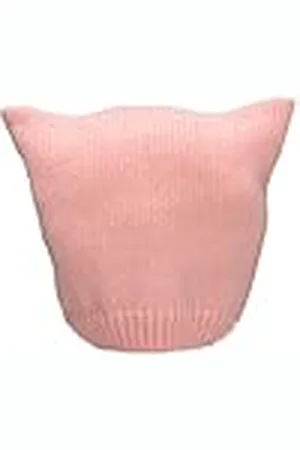 Sterntaler Gorro de Punto con Orejas de Gato, Rosa, 45 cm para Niñas