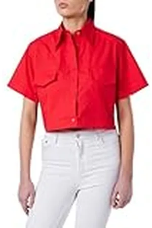 Pinko Castallia Camisa De Popelín De Algodón Blusas, , S para Mujer