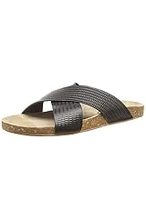 VERO MODA Sandalias de Piel Vmsofie, Zuecos Mujer, , 37 EU