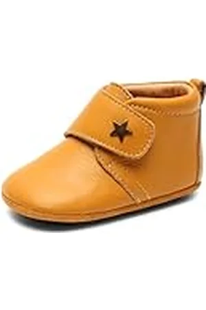 Bisgaard Baby Star, Zapatillas de Estar Por Casa Unisex Niños, Amarillo (Mostaza), 18 EU