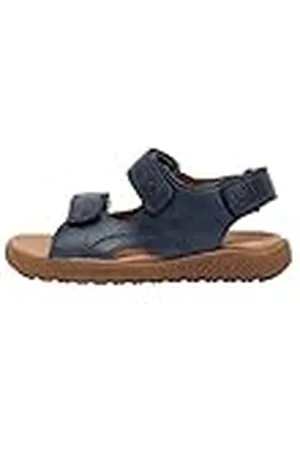 Naturino Pier, Sandalias con Punta Abierta Unisex Niños, Azul (Bleu), 25 EU