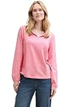 TOM TAILOR 1040546 Camiseta de Manga Larga, , XL Mujeres