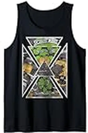 Teenage Mutant Ninja Turtles Patrón De Diseño Triángulo Adolescente Mutante Ninja Camiseta sin Mangas