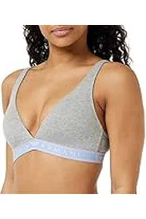 Emporio Armani Padded Sailing Bra Iconic Logoband, Sujetador acolchado para Mujer, , L