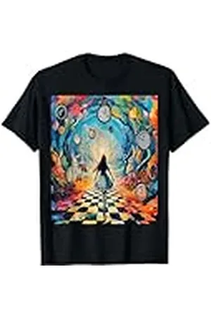 Generic Alicia en el país de las maravillas Trippy Timepiece Camiseta