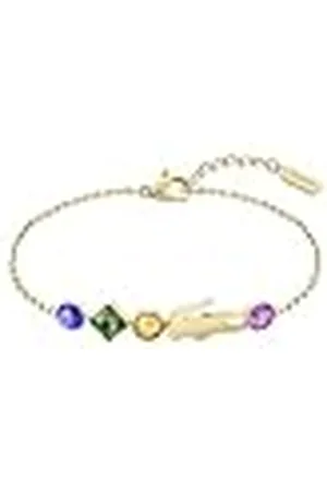 Lacoste Pulsera de Cadena para Mujer Colección DEVA en Oro Amarillo - 2040361