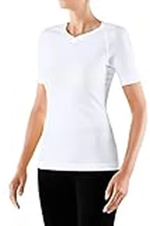 Falke Cool V Neck W S/S TS hilo funcional refrigeración de secado rápido 1 pieza, Capa de base superior Mujer, , XS