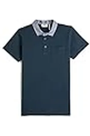 Koton Polo Neck T-Shirt Short Sleeve One Pocket Detail Cotton, Camiseta Niños,