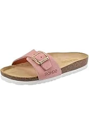 Rohde Zuecos de Material sintético Mujer Alba 5589, Talla:37 EU, Color: